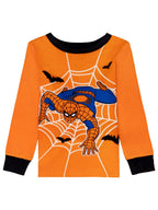 Marvel Boys Halloween Tight Fit Long Sleeve Top and Pant Pajama Set, 2-Piece, Sizes 4-12