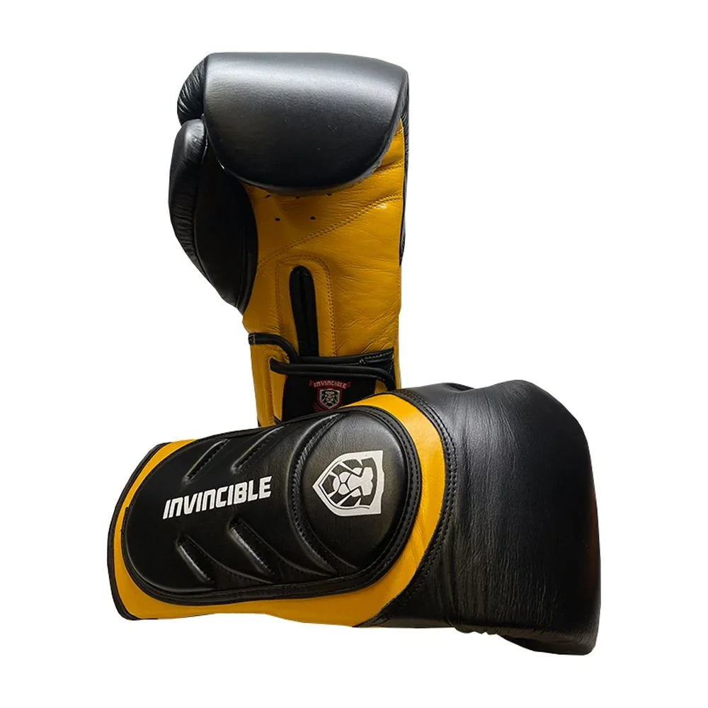 Invincible Fight Gear Leather Training Boxing Gloves - 12oz, 14oz - v2.0