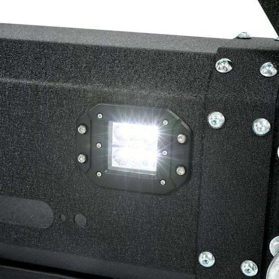 Kojem Front Bumper With Winch Plate, LED Lights And D-Rings For 2005-2015 Toyota Tacoma - LYAM-516-1A+LYAM-516-1B