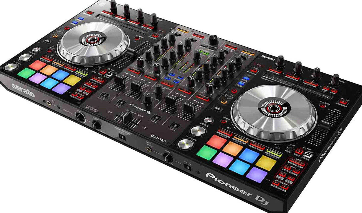 Pioneer DJ DDJ-SX3 4-Channel DJ Controller For Serato DJ Pro - DDJ-SX3