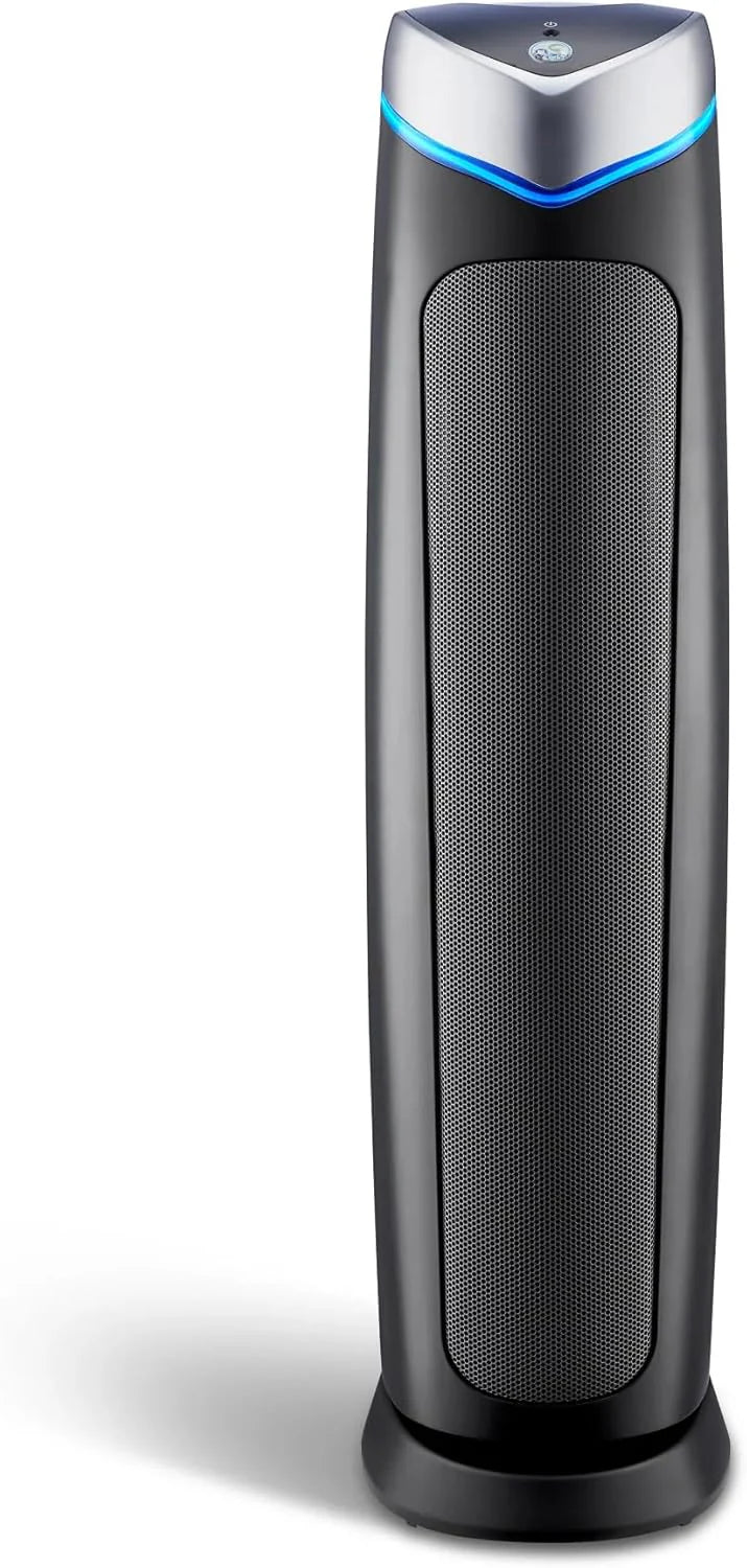 5-In-1 HEPA Air Purifier For Home, 915 Sq. Ft., 28 Inch Tower, Black - ac5250wpt/ac5250pt