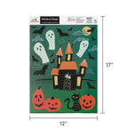 Haunted House Window Clings, Multicolor, 11.75" x 17", Halloween by Way To Celebrate