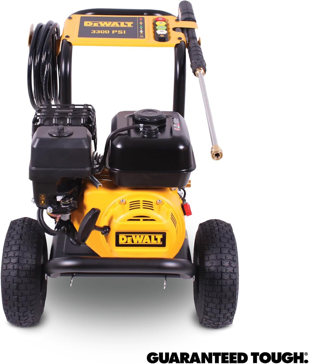 DeWalt Gas Pressure Washer 3300 PSI 2.4 GPM With 25-ft Hose And 5 Nozzles - DXPW3300-S