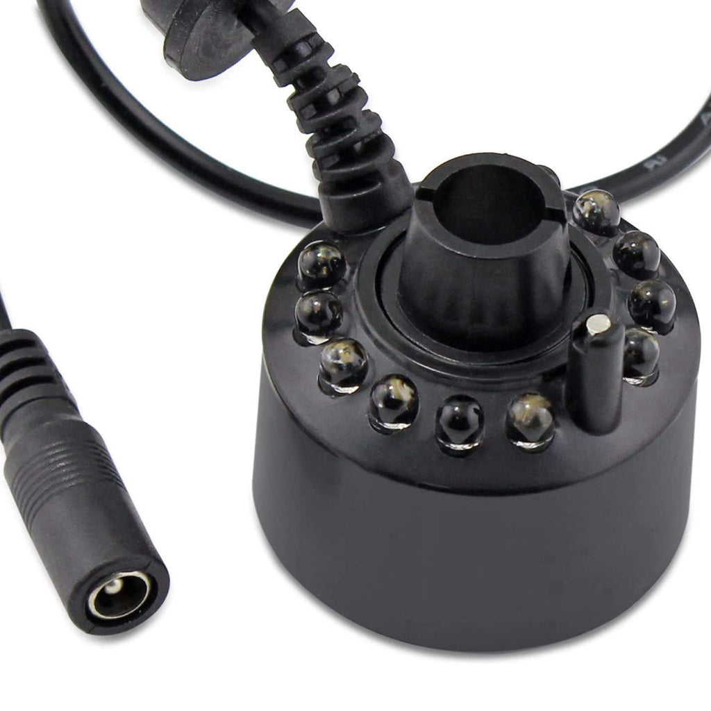 2X Mist Maker, Indoor Fountain Mister Foggers, Small Pond Fog Machine Atomizer Air Humidifier for Halloween, Christmas
