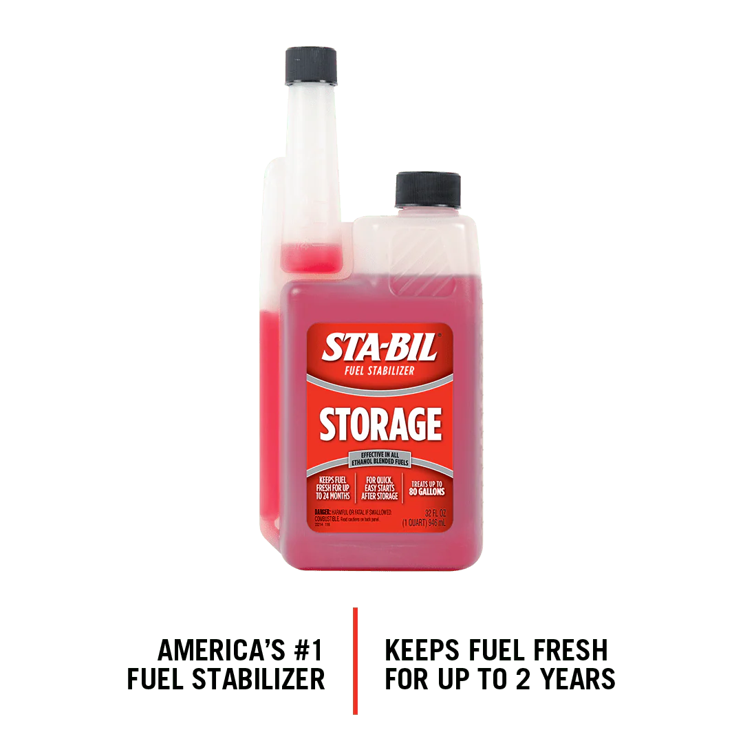 STA-BIL Storage Fuel Stabilizer Gasoline Treatment 32 Fl. Oz. - Treats 80 Gallons