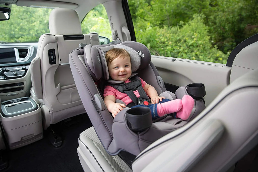 3-In-1 Convertible Car Seat, Rear and Forward Facing, High-Back Booster, 5 to 100 lbs