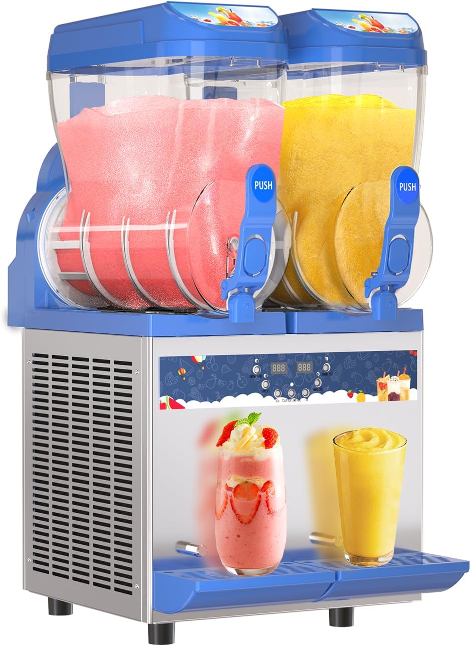 AnyDoor Commercial Slushy Machine 45l 1200w Blue - 300-X