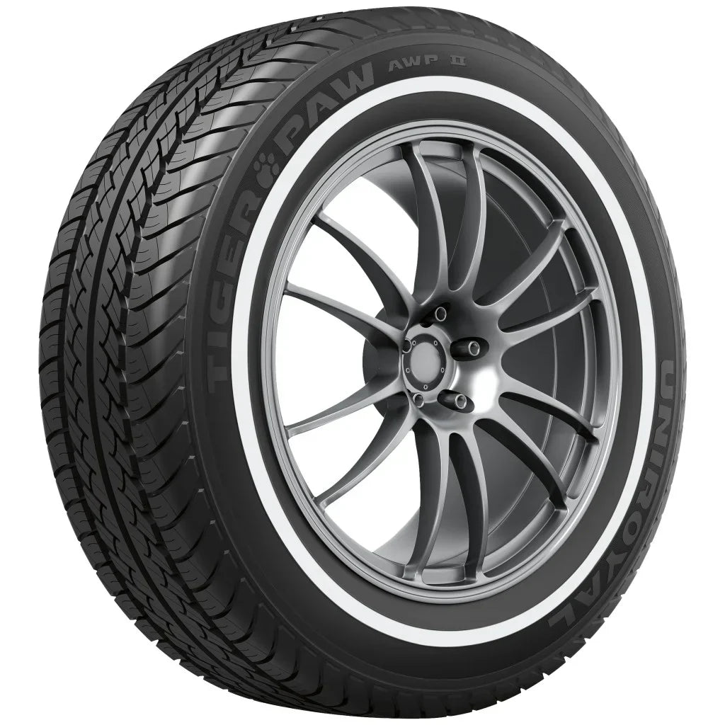 Uniroyal All-Season Tire P155/80R13 79S Classic White Sidewall - TPAWAWPII WSW