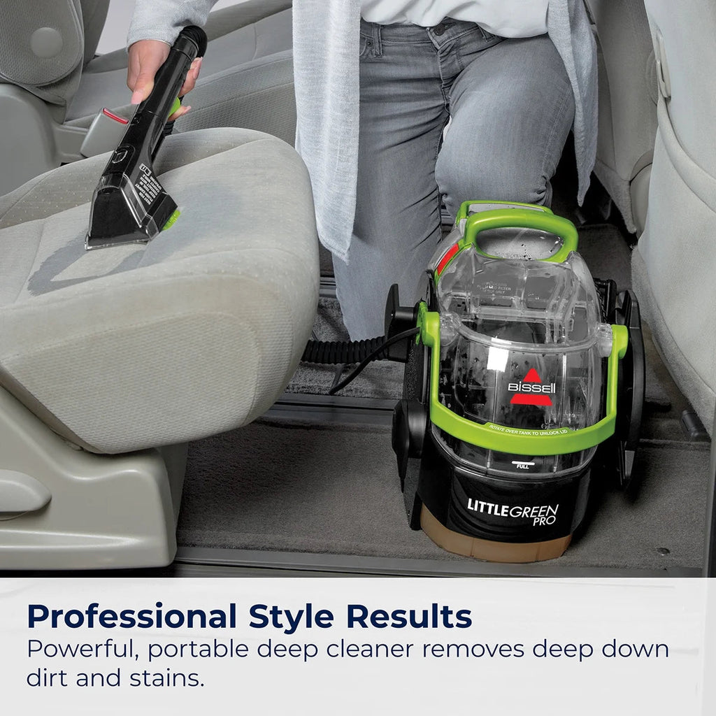 BISSELL Little Green Pro Portable Carpet Cleaner, 13-pound - 2505