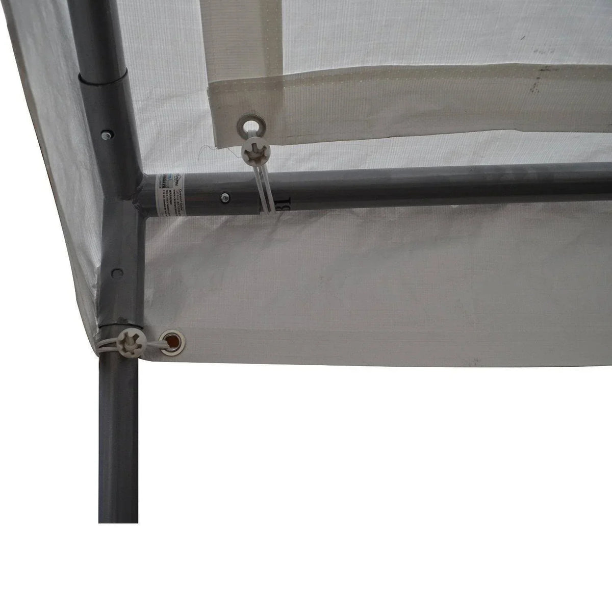 Caravan Canopy Sports Portable Garage Heavy Duty Shelter, White, 10x20 ft - Domain