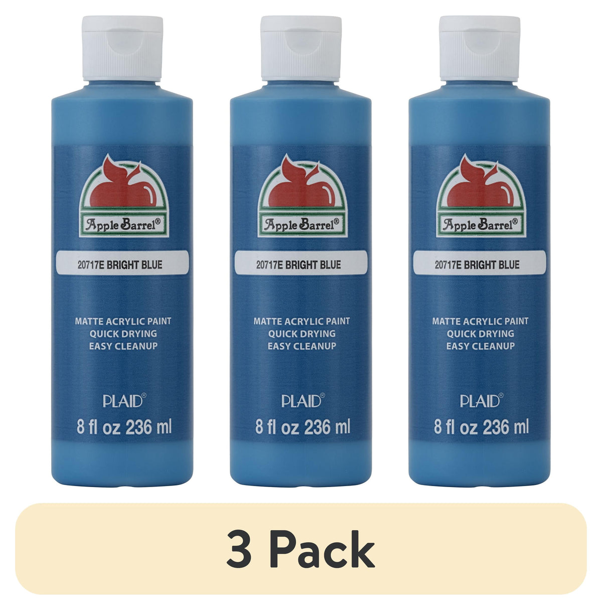 Apple Barrel Acrylic Craft Paint, Matte Finish, 8 fl oz