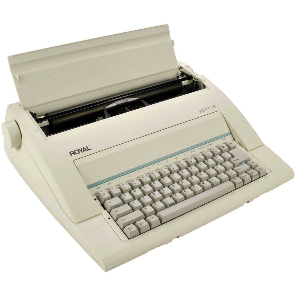 Royal Scriptor Portable Electric Typewriter, 13 in Carriage - 69149V