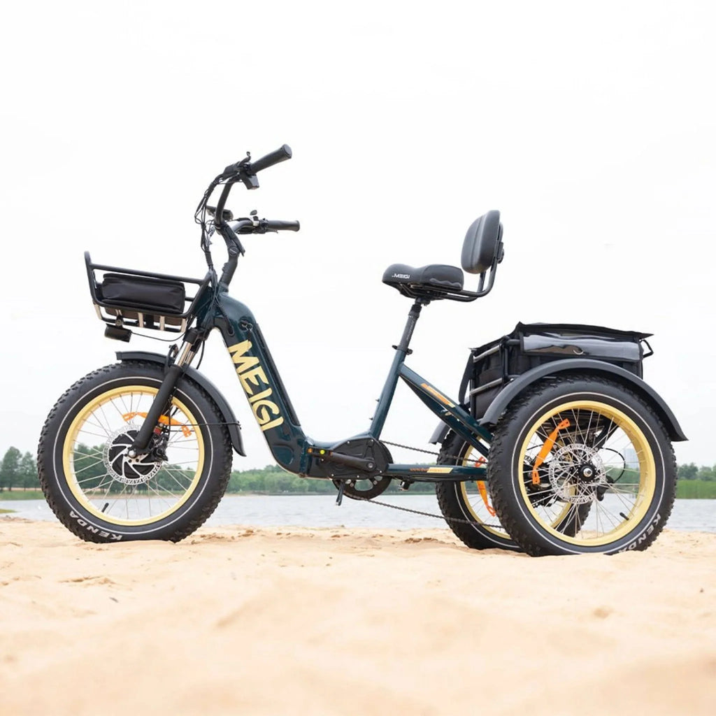 DWMEIGI Silverado 20 48V/14AH 750W Foldable Fat Tire Electric Trike, 330LBS - MG2301 96817362