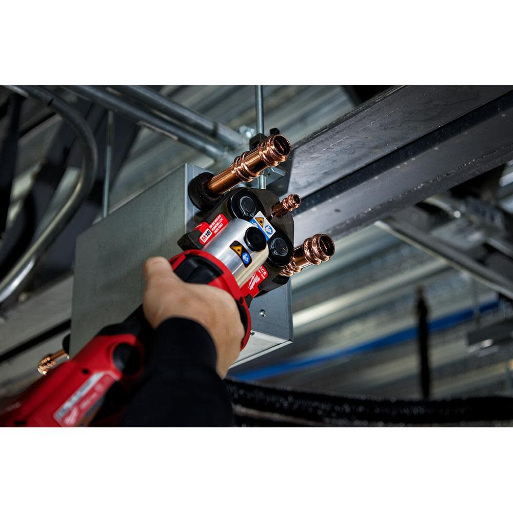 Milwaukee M18 FORCE LOGIC Press Tool With ONE-KEY - 1/2 in - 2 in CTS Jaws