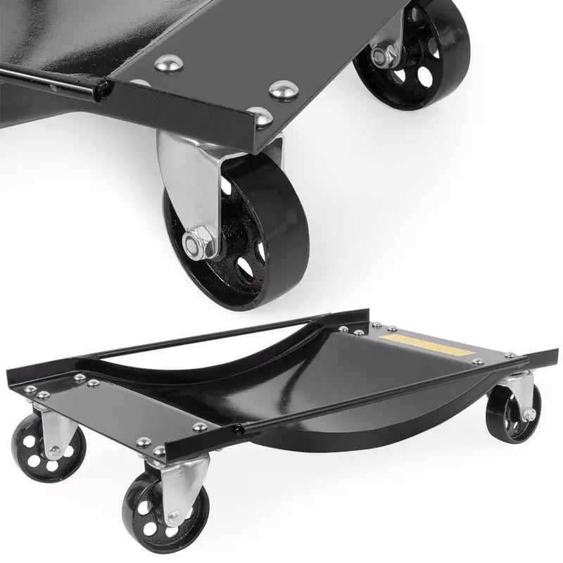 XtremepowerUS Set Of 2 Tire Skates Swivel Moving Wheel Dollies 5.5 in
