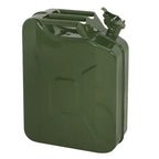 ZENY 5 Gallon Steel Jerry Can Fuel Tank With Extension Spout - 5PCS