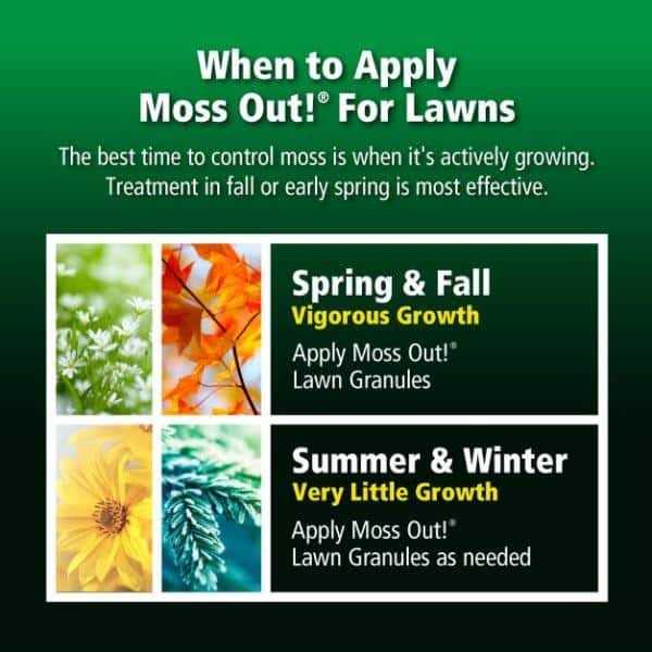 Lilly Miller Moss Out Lawn Granules, 20 Lb - 5601151