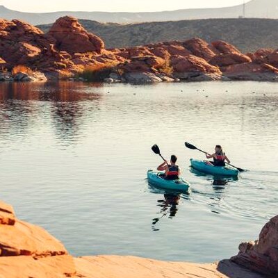 Lifetime Guster 100 Sit-In Kayak 2-Pack - 91007