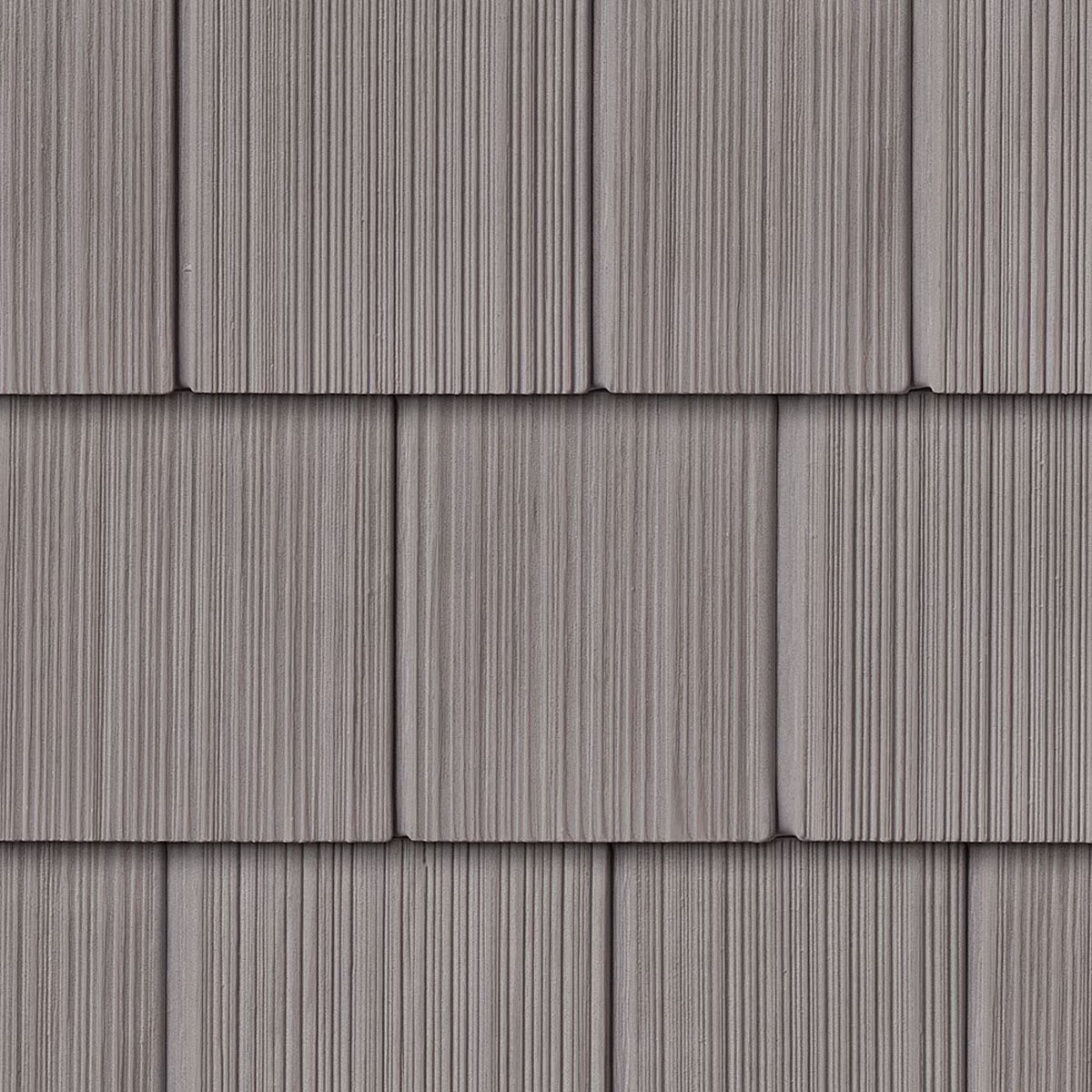 The Foundry Vinyl Perfection Shingles, 7in W X 60 3/4 L, 34 Panels/Carton, 100 Sq Feet, Shadow - 008