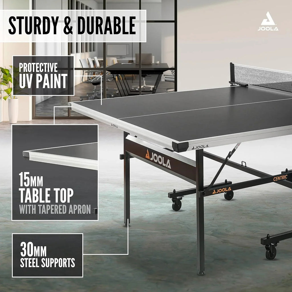 JOOLA Inside Professional Indoor Ping Pong Table, 13mm MDF, 108in x 60in x 30in - Inside