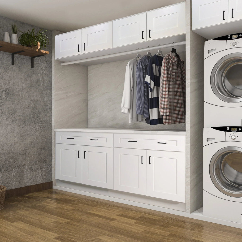 Design House Brookings Unassembled Shaker Base Kitchen Cabinet 36x34.5x24, White - 561407