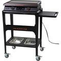 Blackstone 2-Burner 22 Electric Tabletop Griddle With Prep Cart - E-Series