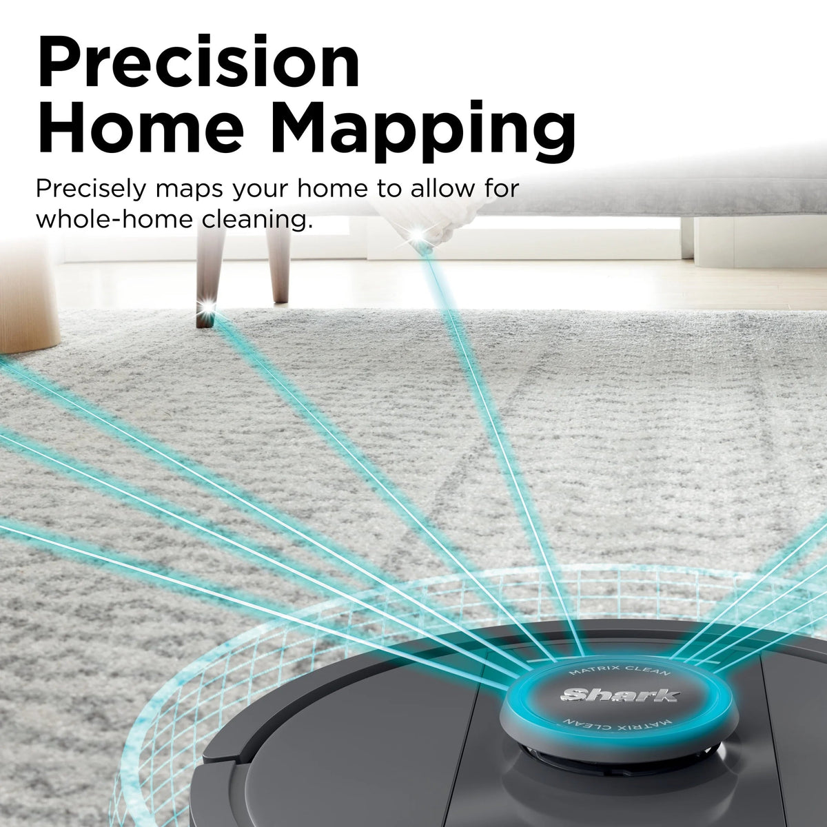 Shark IQ 2-in-1 Self-Empty Robot Vacuum And Mop, 30-Day Capacity - RV2402WS