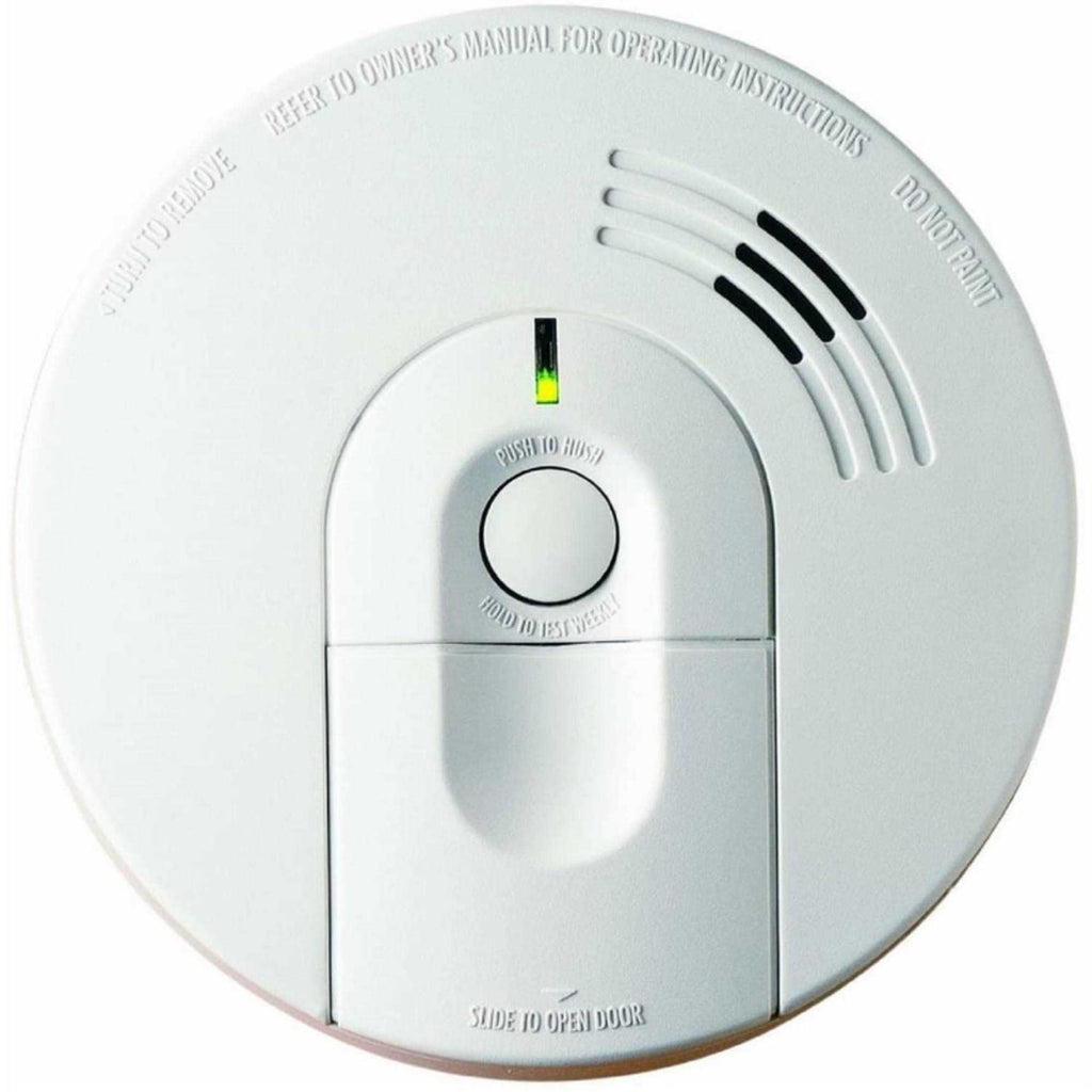 Kidde Firex Hardwired Ionization Smoke Alarm, White, 5.6-Inch Dia x 1.8-Inch - i4618