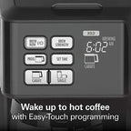 Hamilton Beach FlexBrew Thermal Coffee Maker, Single Serve And 10-Cup Full Pot, Black And Stainless - 49966