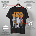 Men's Star Wars Trio Costumes Halloween Logo Tee Color: Black Size: S