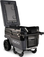 70Qt Wheeled Insulated Hard Shell Ice Chest - Trailmate
