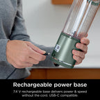 Ninja Blast Portable Personal Blender, Cordless, 18 oz, Metallic Purple - BC151PL