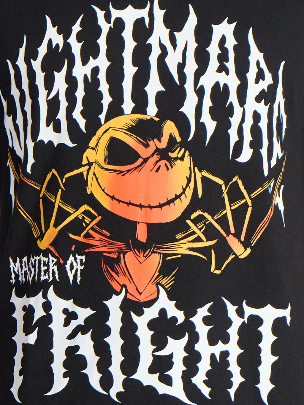 Nightmare Before Christmas Men's and Big Men's Master of Fright Graphic Tee, Sizes S-3XL