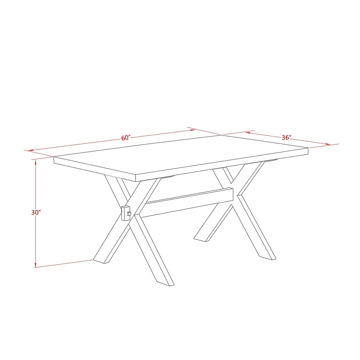 HomeStock 5-Piece Dinette Set With 4 Upholstered Parson Chairs And Dining Table - Brown