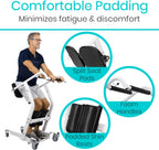 Vive Sit-to-Stand Patient Lift Transfer Aid, 400 lbs