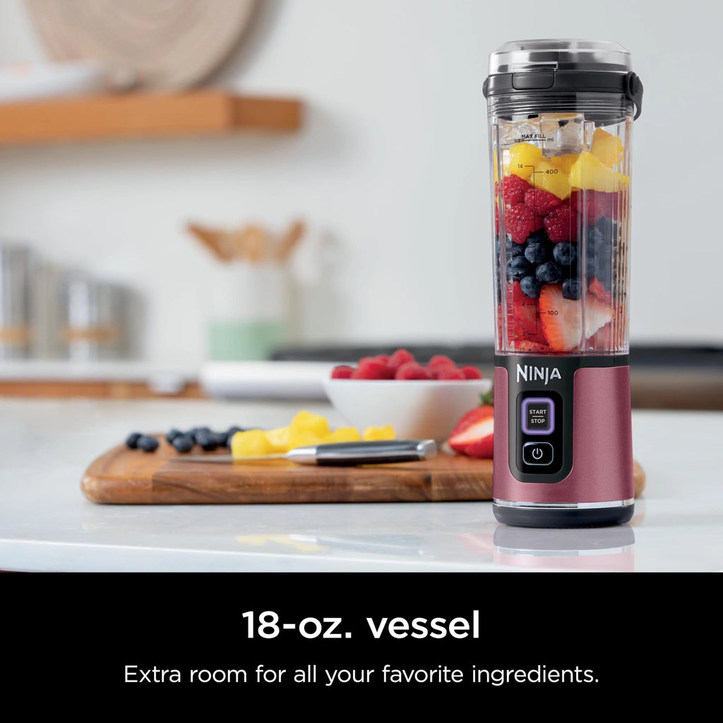 Ninja Blast Portable Personal Blender, Cordless, 18 oz, Metallic Purple - BC151PL