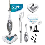 Steam And Go 10-In-1 Steam Mop With Dual Tank, 360 Degree Attachments And 20-ft Cord