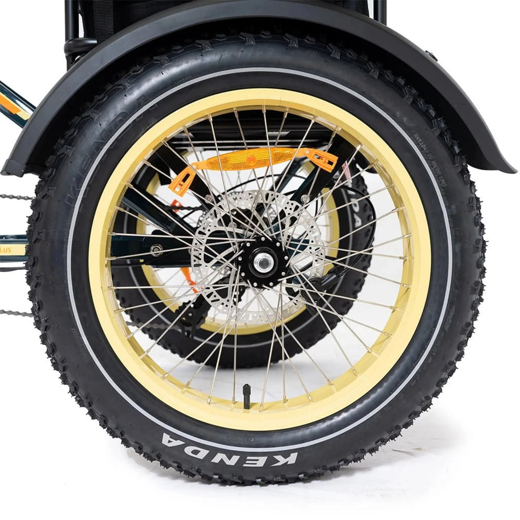 DWMEIGI Silverado 20 48V/14AH 750W Foldable Fat Tire Electric Trike, 330LBS - MG2301 96817362