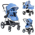 Baby Joy 2-in-1 Convertible Reclining Bassinet Stroller