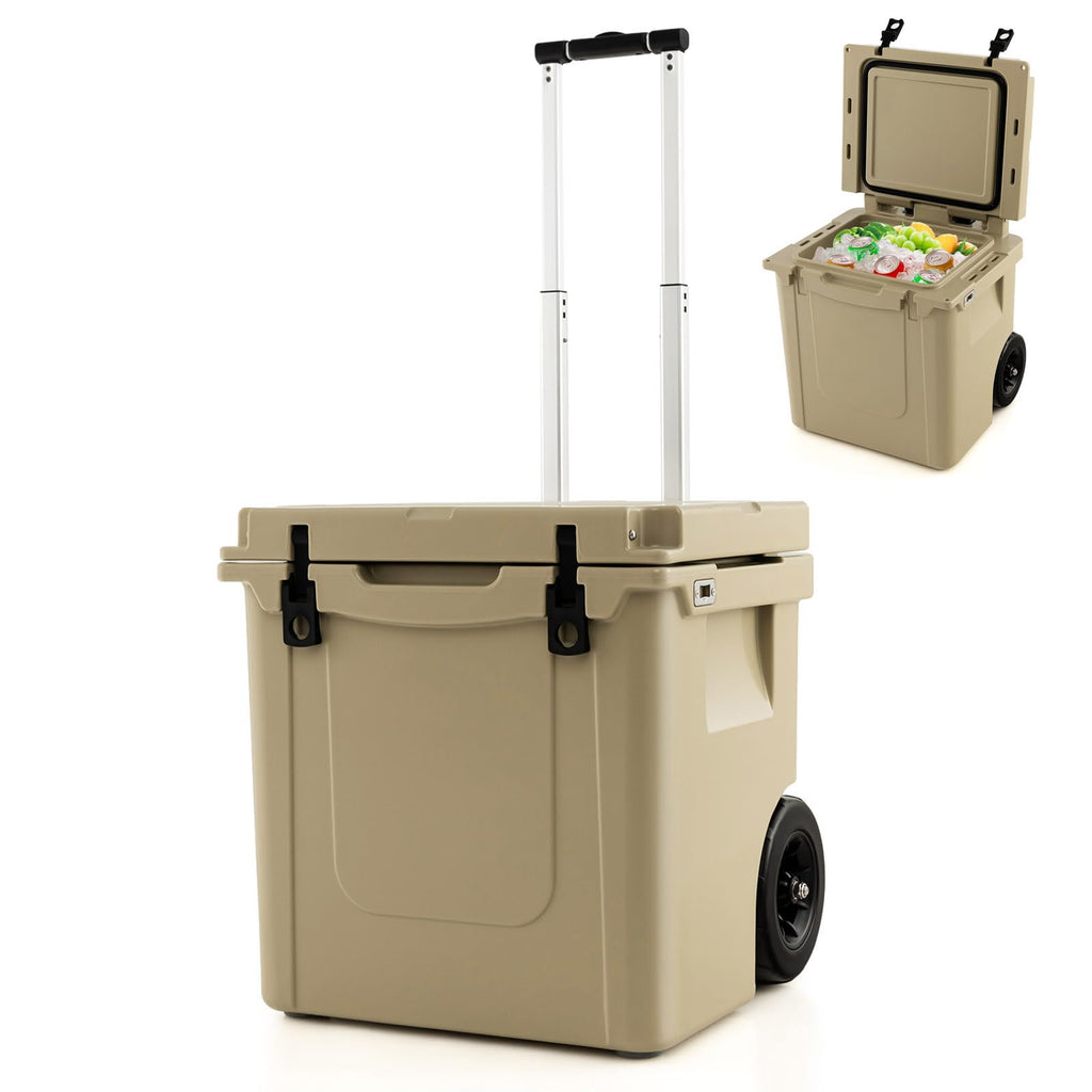 45 QT Portable Cooler, Sand