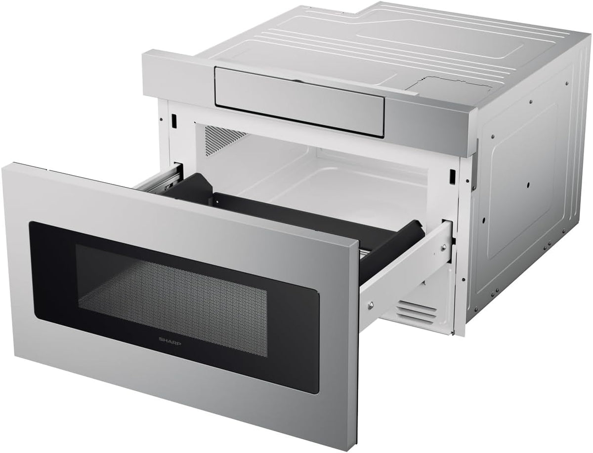 SHARP Microwave Drawer Oven, 24-inch, 1.2 Cubic Feet, 950 Watt - SMD2470ASY