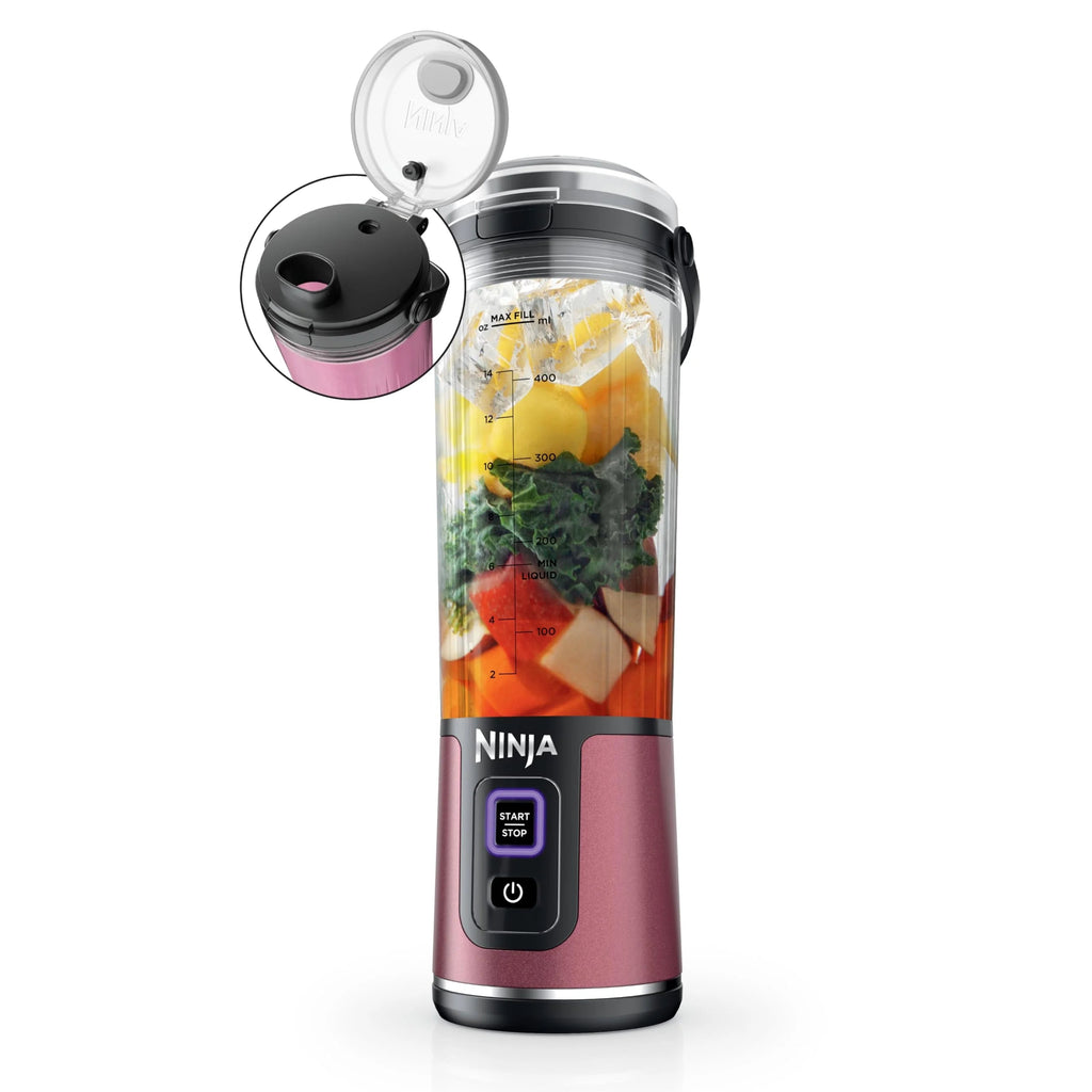Ninja Blast Portable Personal Blender, Cordless, 18 oz, Metallic Purple - BC151PL
