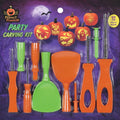 Seasons Pumpkin Carving Kit, Tools and Accessories for Halloween with 12 Stencils