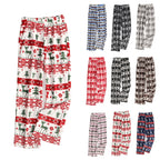 Women's Halloween Flannel Pajama Pants Comfy Drawstring Halloween Pajamas Cozy Warm Halloween Lounge Pants Bottoms S-2XL