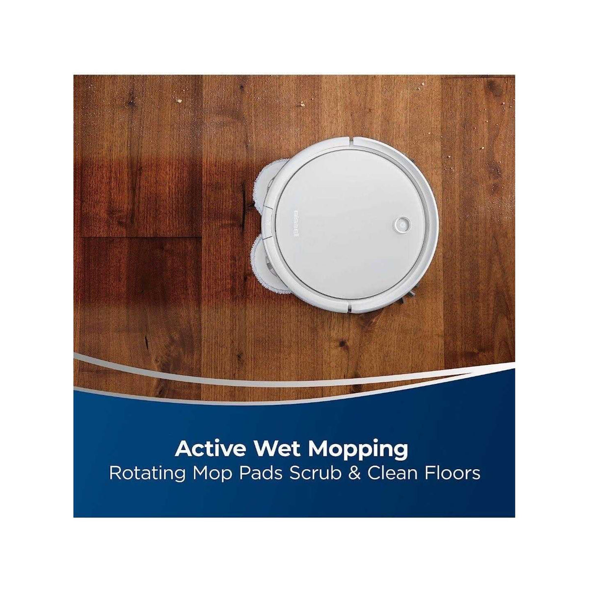 Bissell SpinWave Pet 2-in-1 Wet Mop And Dry Robot Vacuum