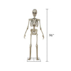 Way To Celebrate 8-Foot Animated Skeleton Plastic Outdoor Halloween Decor
