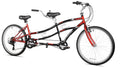 Northwoods 26in 21-Speed Dual Drive Tandem Adult Bike - Red/Black