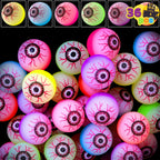 Joyfy 36 Pcs Halloween Bouncy Balls, Glow in The Dark Bouncy Balls Halloween Toys for Kids, for Trick or Treaters, Halloween Goodies, Halloween Party Favors