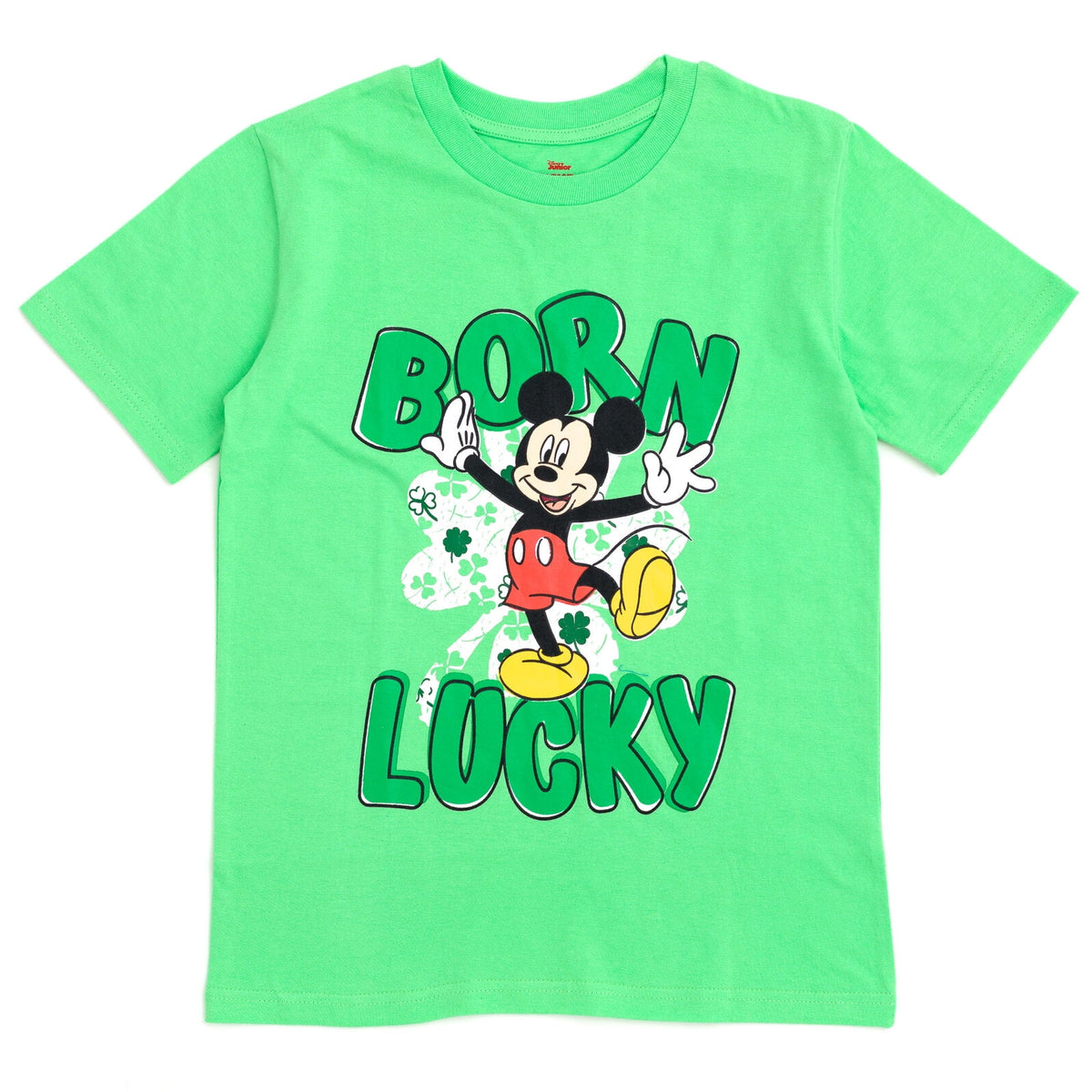 Disney Mickey Mouse Little Boys' Short Sleeve Graphic T-Shirt Mummy Orange