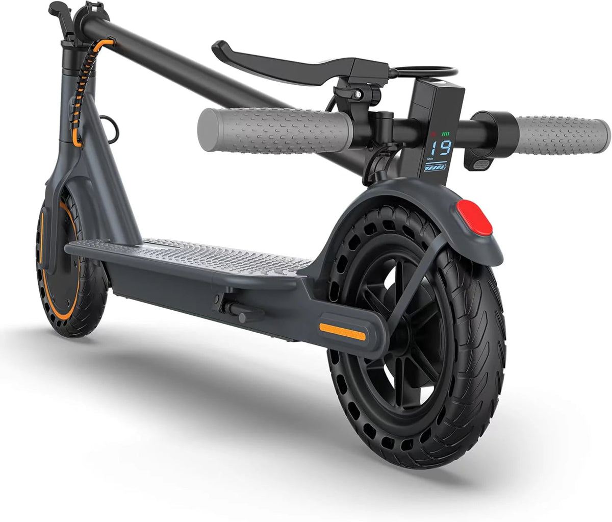 Electric Scooter 10 Inch Solid Tires, 500W, Dual Suspension